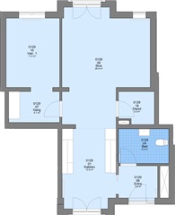 Photo 1. Apartment, Tværvej, Viborg 