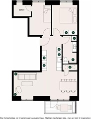 Photo 22. Apartment, Rønnebygade, Taastrup 