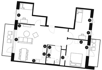 Billede 51. Lejlighed, Robert Jacobsens Vej, København S 