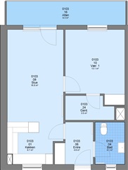 Billede 1. Lejlighed, Schaldemosevej, Ringsted 