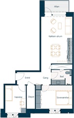 Photo 5. Apartment, Kirkebjerg Søpark, Brøndby 