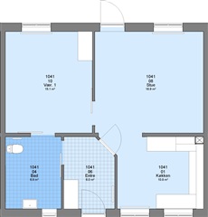 Photo 1. Apartment, Museumsvej, Them 