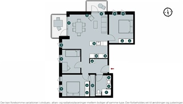 Billede 40. Lejlighed, Richard Mortensens Vej, København S 