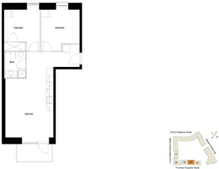 Billede 20. Lejlighed, Thomas Koppels Gade, Aarhus C 