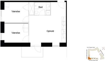 Billede 20. Lejlighed, Thomas Koppels Gade, Aarhus C 