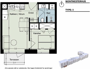 Photo 11. Apartment, Møntmestervej, København NV 