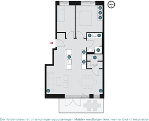 Photo 18. Apartment, Triumphbuen, Espergærde 