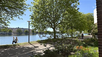 Billede 9. Lejlighed, Sortedam Dossering, København N 