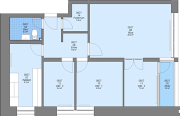 Photo 1. Apartment, Præstebakken, Esbjerg 