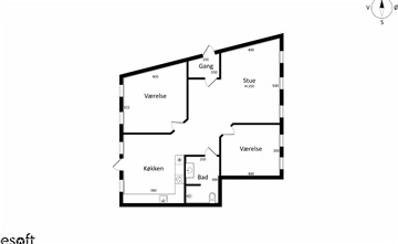 Photo 4. Apartment, Brogade, Næstved 