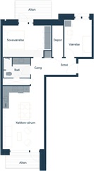 Photo 6. Apartment, Elementfabrikken, Brøndby