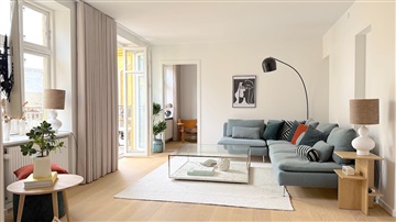 Photo 2. Apartment, Rosenvængets Allé, København Ø 