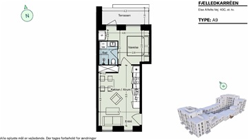 Billede 11. Lejlighed, Else Alfelts Vej, København S 