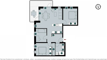 Billede 40. Lejlighed, Richard Mortensens Vej, København S 