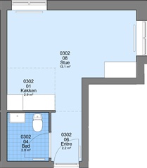 Photo 1. Apartment, Gartnerpassagen, Ølgod 