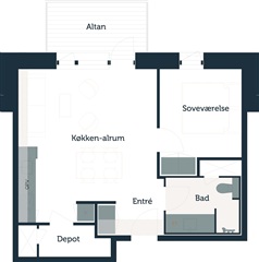 Photo 5. Apartment, Kirkebjerg Søpark, Brøndby 