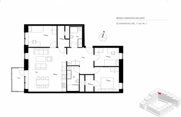 Billede 13. Lejlighed, Gladsaxevej, Søborg 