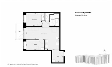 Billede 11. Lejlighed, Herlev Torv, Herlev 