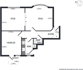 Photo 1. Apartment, Hadsundvej, Aalborg 