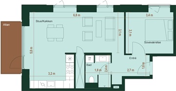 Photo 1. Apartment, Bomhusvej, København Ø 