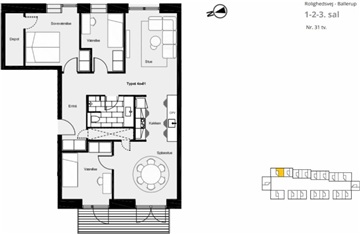 Photo 13. Apartment, Rolighedsvej, Ballerup 