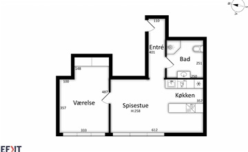 Photo 2. Apartment, Søndergade, Toftlund 