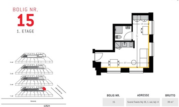 Billede 9. Lejlighed, Svend Trøsts Vej, Frederiksberg C 