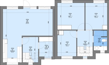 Photo 1. Apartment, Højmarken, Silkeborg 