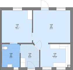 Photo 1. Apartment, Museumsvej, Them 