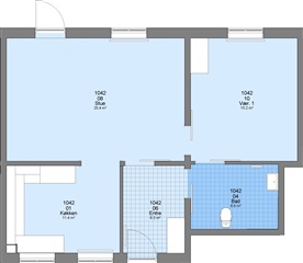 Photo 6. Apartment, Museumsvej, Them 