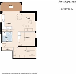 Photo 12. Apartment, Amalieparken, Vallensbæk Strand 
