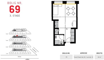 Billede 9. Lejlighed, Svend Trøsts Vej, Frederiksberg C 