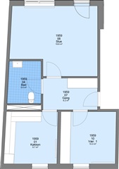 Billede 8. Lejlighed, Markedsvej, Frederikshavn 