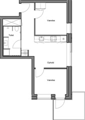 Photo 1. Apartment, Møllevangs Allé, Aarhus N 