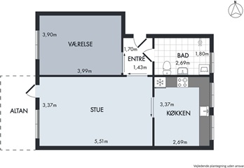 Photo 9. Apartment, Absalonsgade, Aalborg 