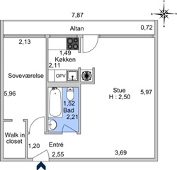 Photo 3. Apartment, Rebæk Søpark, Hvidovre 