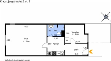 Photo 12. Apartment, Kragsbjergstrædet, Odense C 