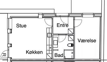 Photo 8. Apartment, Borgergade, Børkop 