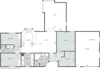 Billede 15. Hus/villa, Vibevej, Sindal 