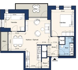 Billede 19. Lejlighed, Frederiksbrovej, Hillerød 