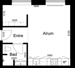 Photo 1. Apartment, Østerbrogade, Grenaa 