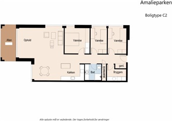 Photo 13. Apartment, Amalieparken, Vallensbæk Strand 