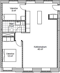 Photo 9. Apartment, Rådhusgården, Skanderborg 
