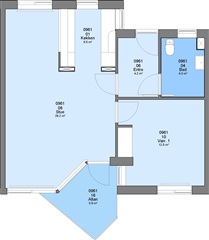 Photo 1. Apartment, Silkeborgvej, Them 