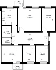 Billede 9. Lejlighed, Tage-Hansens Gade, Aarhus C 