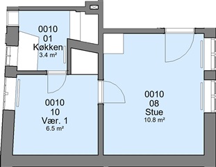 Photo 1. Apartment, Rosenstræde, Viborg 