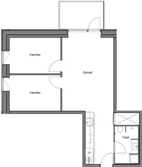 Photo 1. Apartment, Møllevangs Alle, Aarhus N 