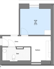 Photo 1. Apartment, Reberbanen, Viborg 