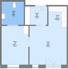 Photo 1. Apartment, Gartnerpassagen, Ølgod 