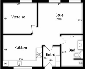 Billede 2. Lejlighed, Indre Vordingborgvej, Næstved 